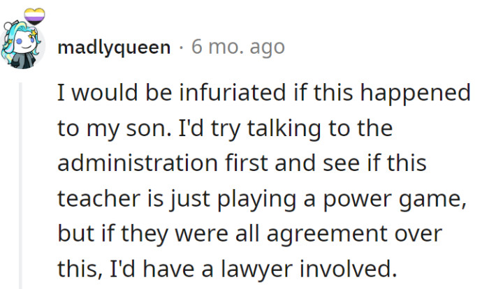Teacher playing power games? Admin better have a front-row seat. If not, cue the lawyer—this isn't a hair-raising comedy.