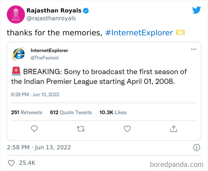 27. Oh, to live back in 2008...