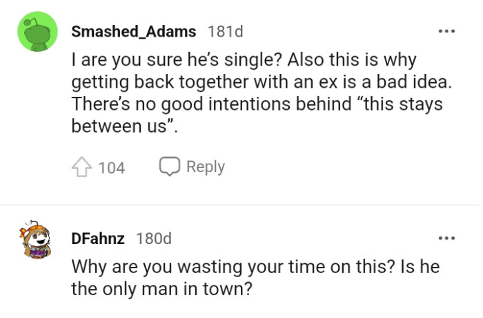 Let's head into the comments section and see what other Redditors have to say