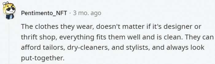 23. It's as if it's innate for them to know how to look put-together