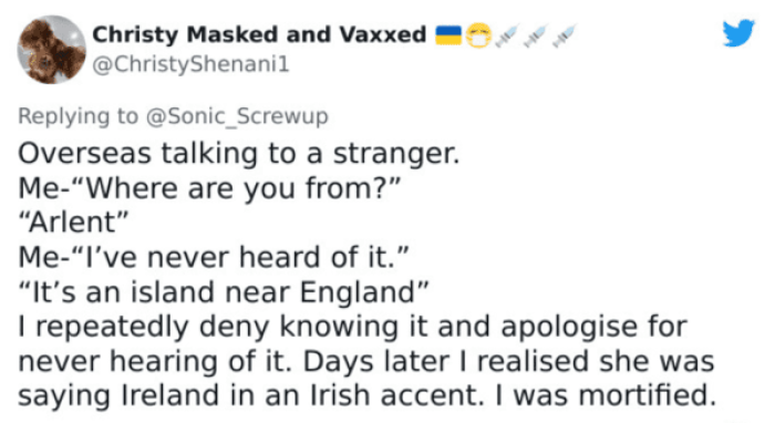 24. The Accent Is to Blame