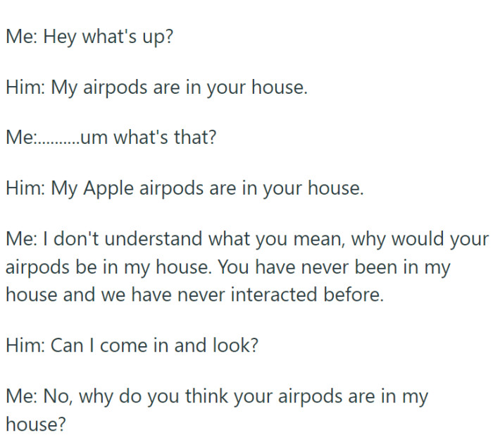 Here is the conversation: