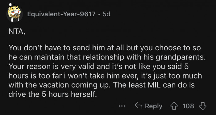 They can at least try to help as much as possible.