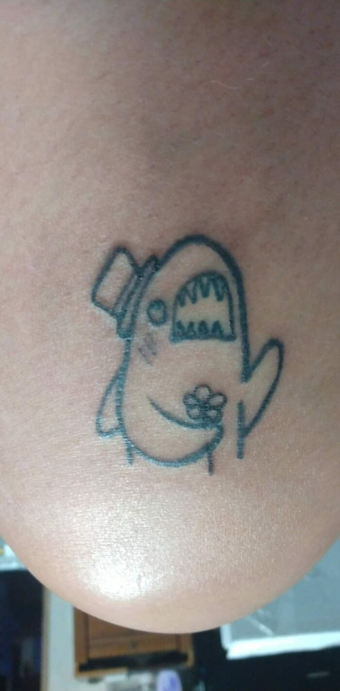 28. Everyone Hates It, But This Dumb Tattoo Makes Me Giggle Every Time I Look At It