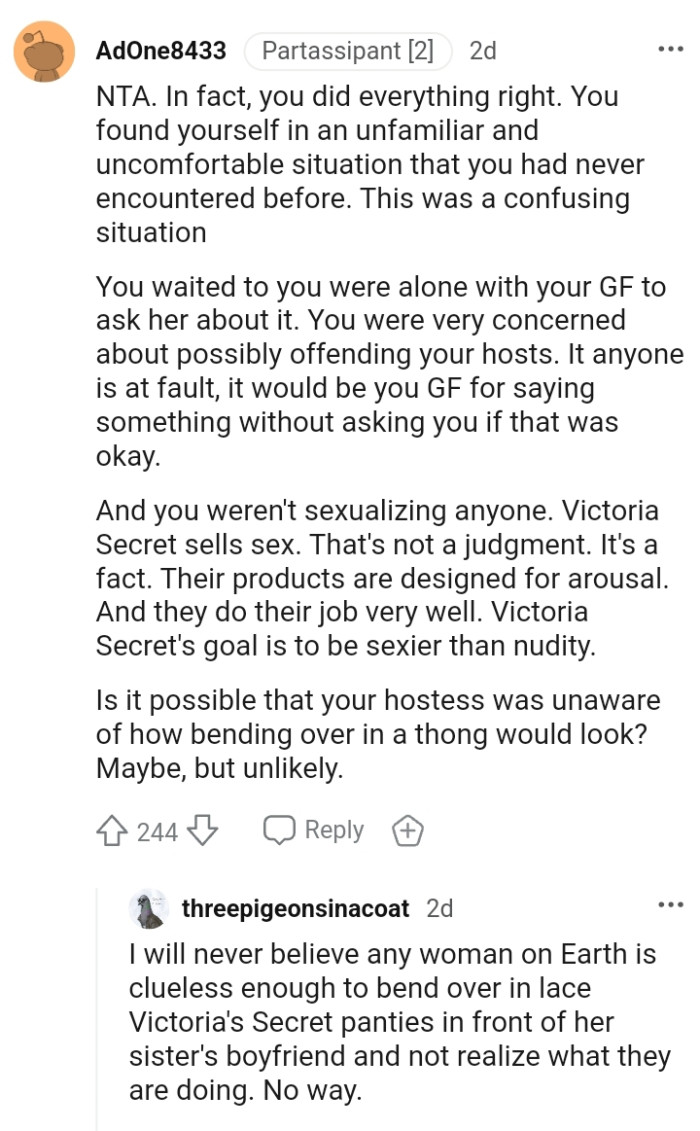 Your girlfriend is the AH for saying something without asking you first