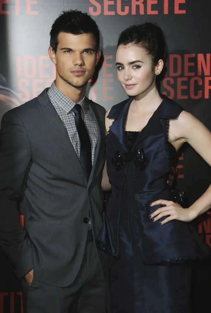 6. Taylor Lautner and Lily Collins
