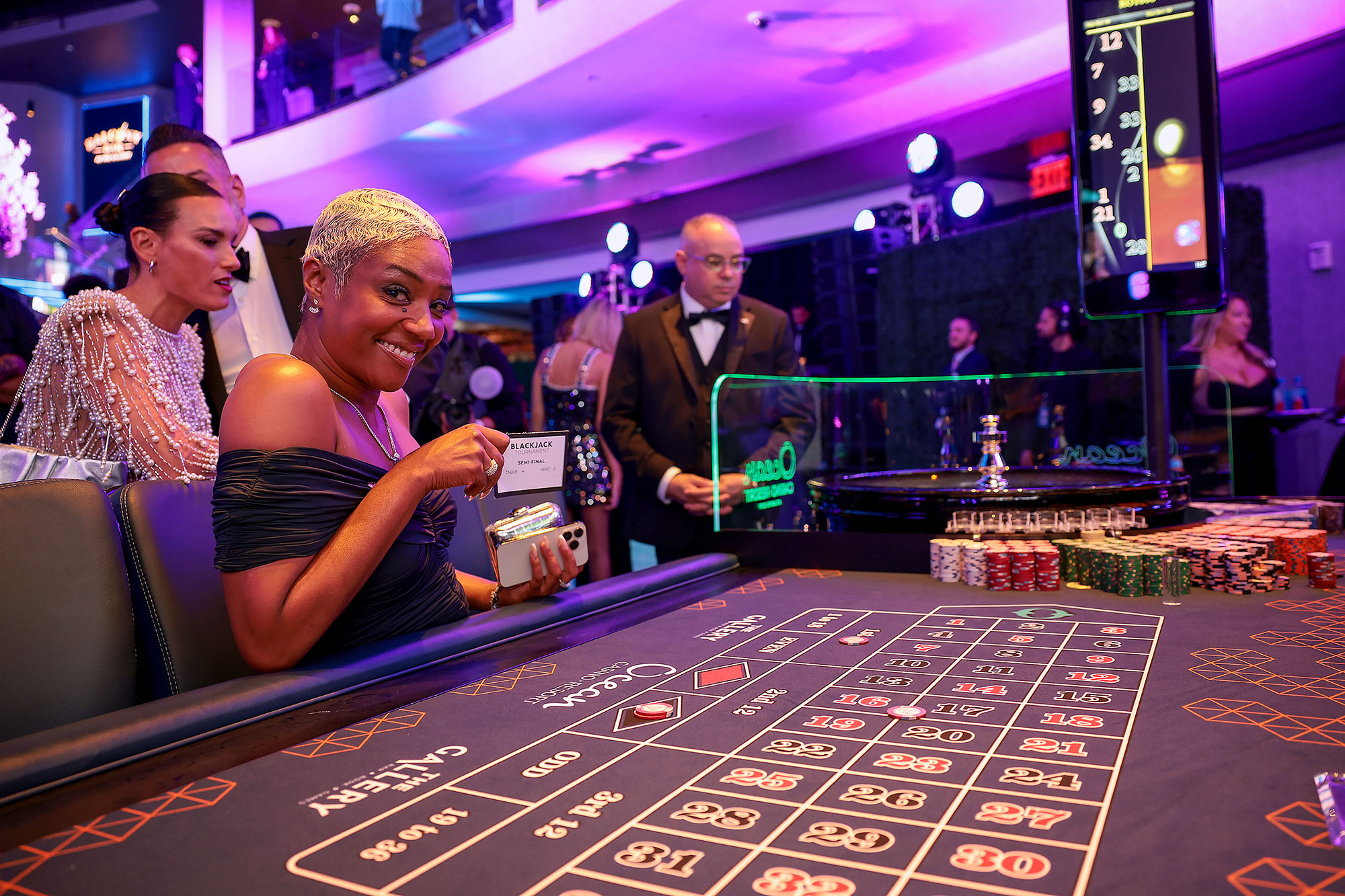 29. Tiffany Haddish hit the casino to try her luck
