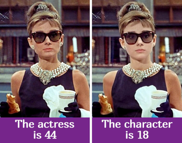 12. Audrey Hepburn — Holly Golightly (Breakfast at Tiffany’s)