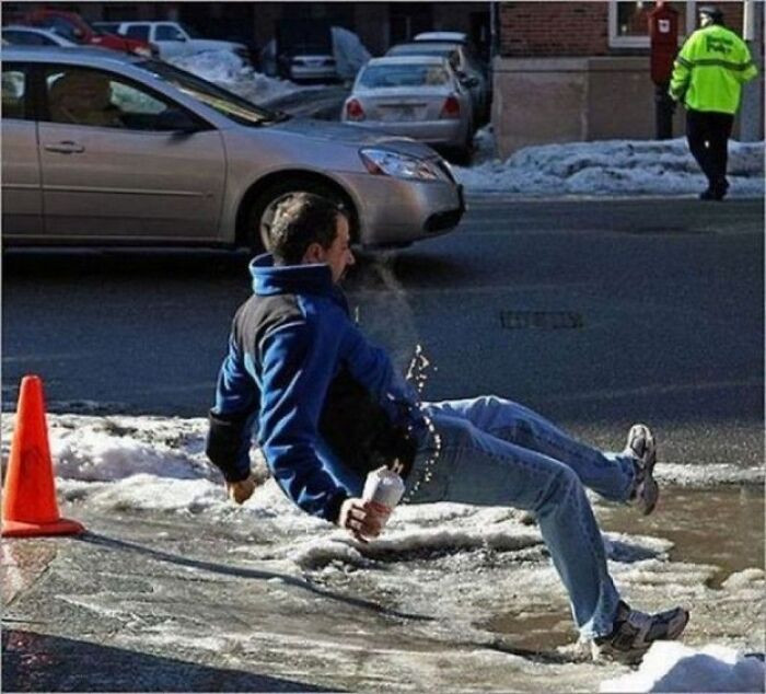 "Taken Before He Had To Sit On A Donut For The Rest Of The Year"