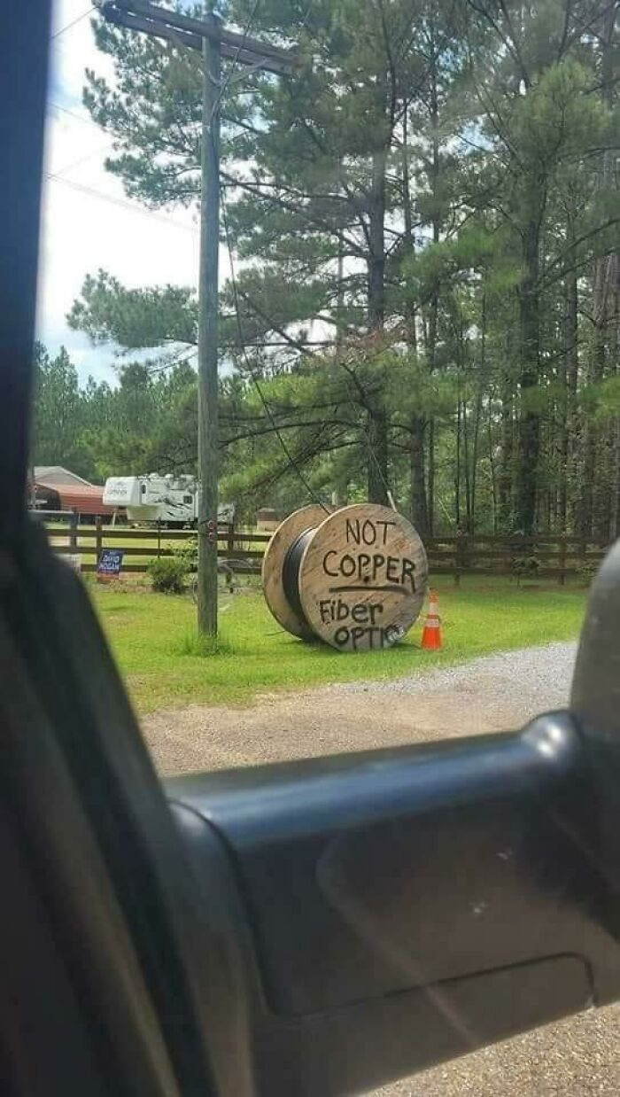 The Art Of Clear Communication In The Countryside. No Copper Here, Just High-Speed Dreams. How Would You Rate This Security System?