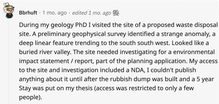 13. Sometimes signing an NDA feels like...