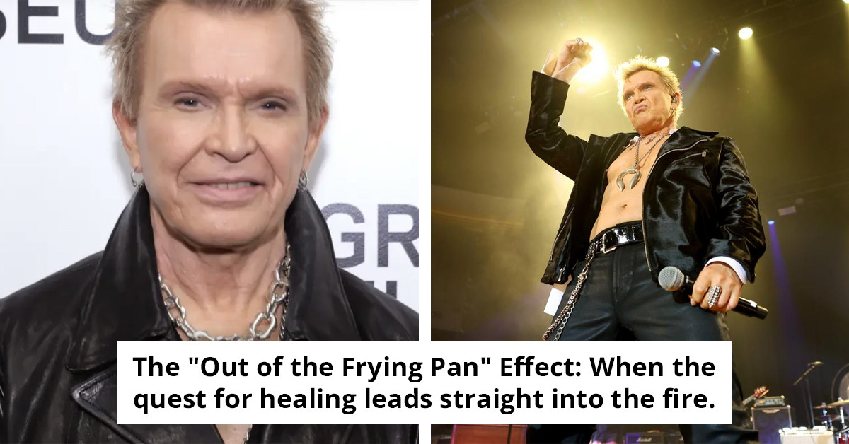 Rocker Billy Idol reveals that using crack cocaine aided him in overcoming his heroin dependency.