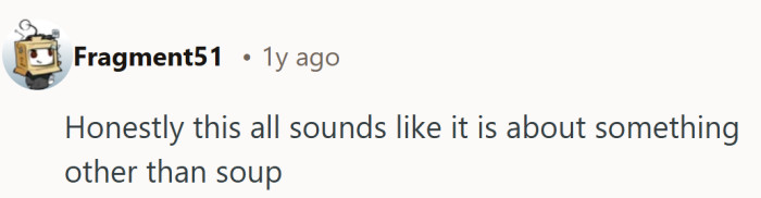 When a single bowl stirs this much tension, the soup is rarely the real story.