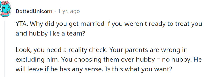 The OP needs a reality check