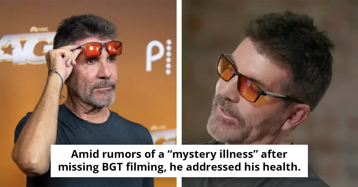 Here's The Touching Reason Simon Cowell Wears Orange Glasses All The Time