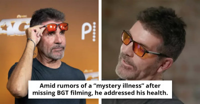 Here's The Touching Reason Simon Cowell Wears Orange Glasses All The Time
