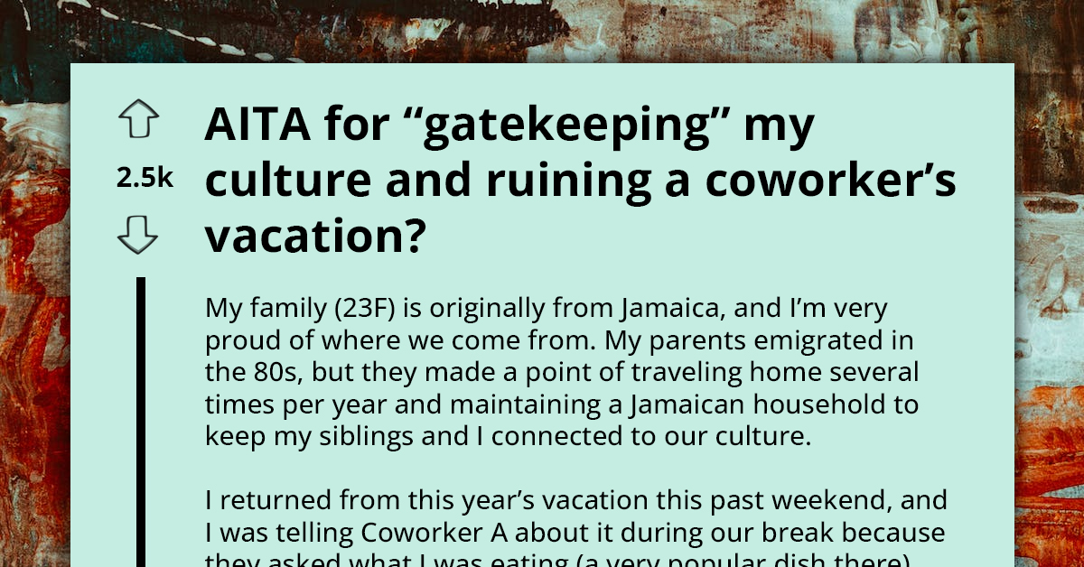 Jamaican Faces 'Gatekeeping' Accusations for Not Endorsing Coworker's 'Immersive' Jamaican Experience After Finding Out She Spent the Entire Vacation in a Resort