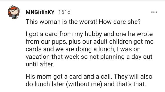 This woman is definitely the worse