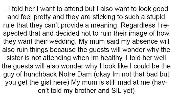 5. Regardless, I respected that and decided not to ruin their image.