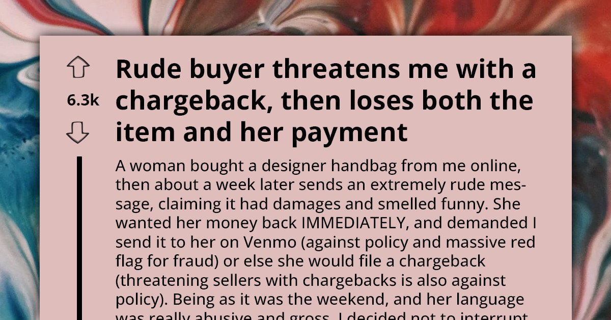 Buyer Tries To Scam Redditor Who Sold Her Handbag, Ends Up Losing Both The Bag And Her Money