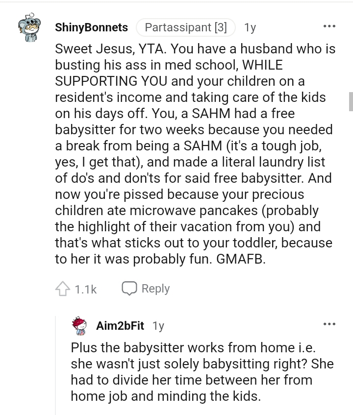 That is what sticks out to your toddler