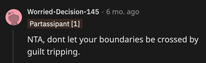 Her sister has other options, she's just refusing to take them. That is not OP's problem.