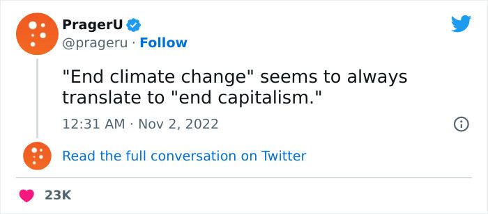 40. What ending climate change will always translate to