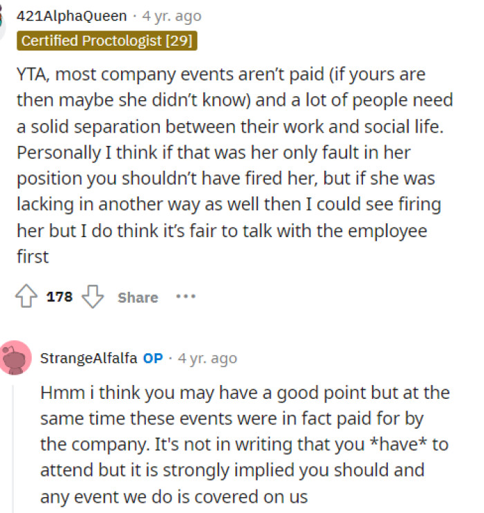 This is how most of us feel because we definitely wouldn't attend these events if we don't feel like it.