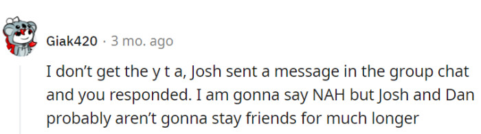 Bad sign for both of them...