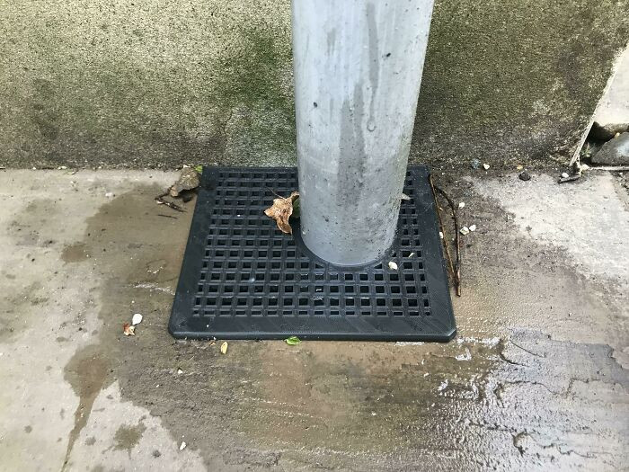 "Update: Custom Made Pla Drain Cover Holding Up Well After 1 Year Outside In Welsh Weather"