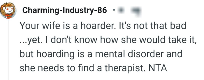 Hoarding is a mental disorder