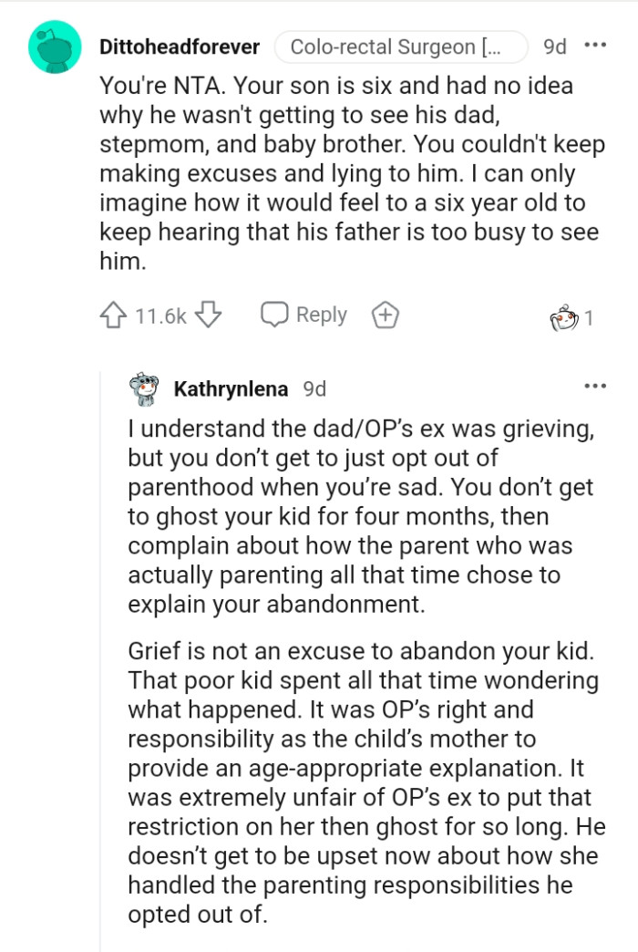 You couldn't keep making excuses and lying to him