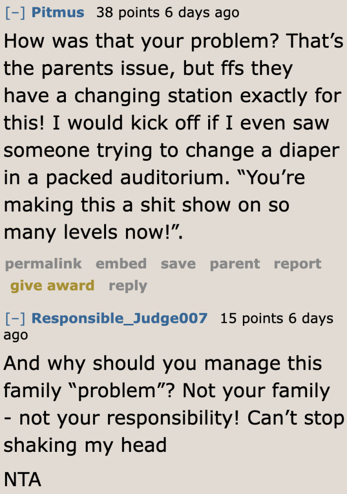 The kids were never the OP's responsibility. It's all on the parents.