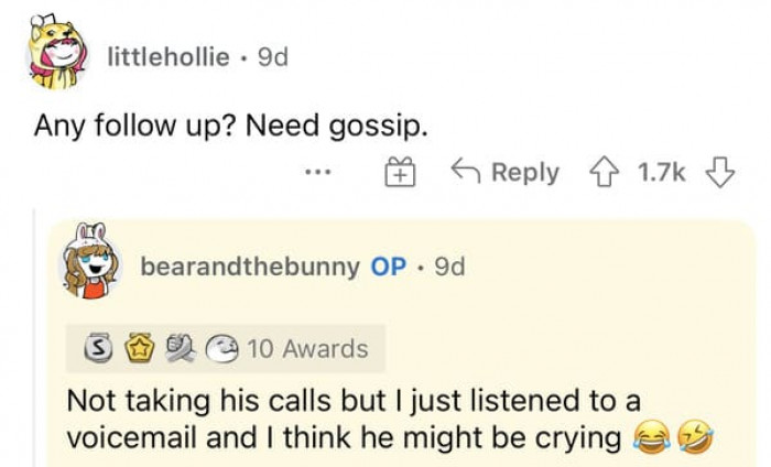 Someone asked for an update, and we are not disappointed at all.