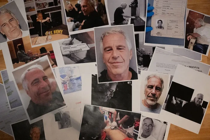 Jeffrey Epstein and sibling in tense, somber discussion related to death theories