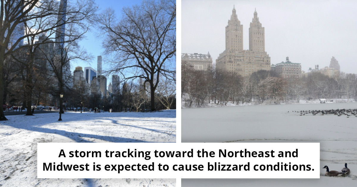 Breaking news: Major winter storm forecasted to affect 200 million people, potentially bringing over a foot of snow to New York City.