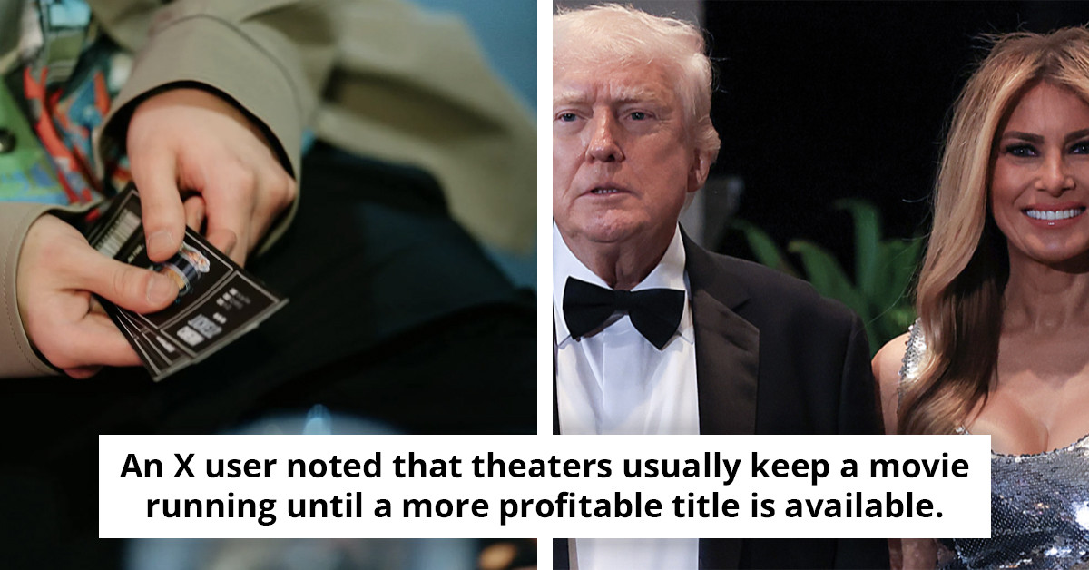 How movie theaters respond when ticket sales lag, as Melania's latest film experiences disappointing attendance