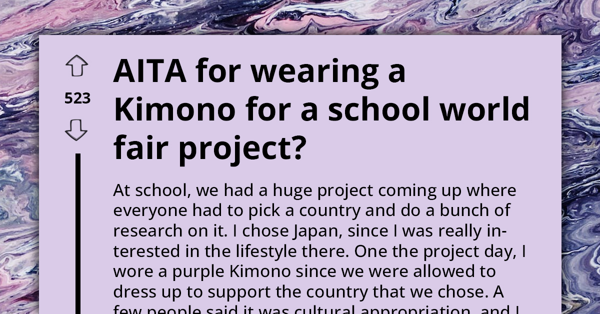 Student Faces Criticism For Wearing Kimono For Japanese Culture Presentation
