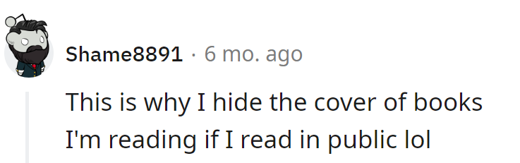 Cover's on lockdown—dodging spoiler sneak attacks in public like a literary ninja!