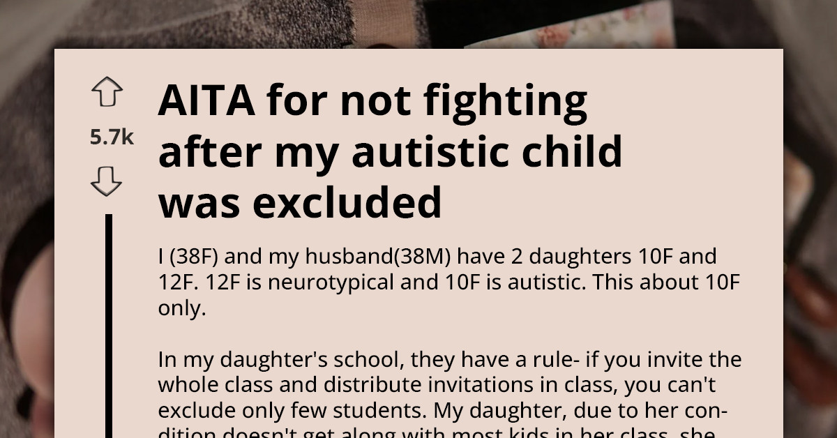 A Birthday Party Exclusion Forced One Family To Face An Uncomfortable Truth