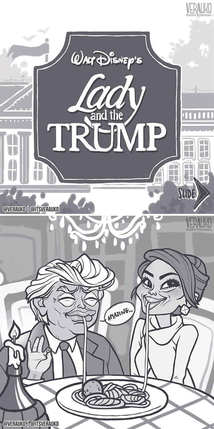 9. Lady and the Trump