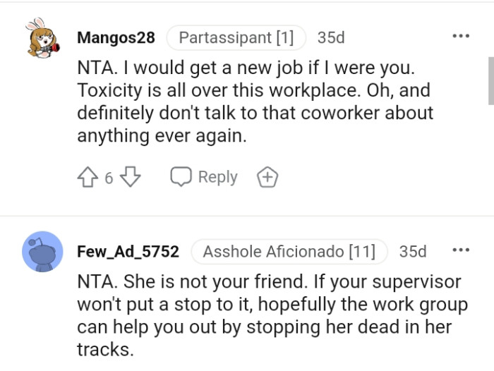 The OP should not talk to her so called friend about anything again