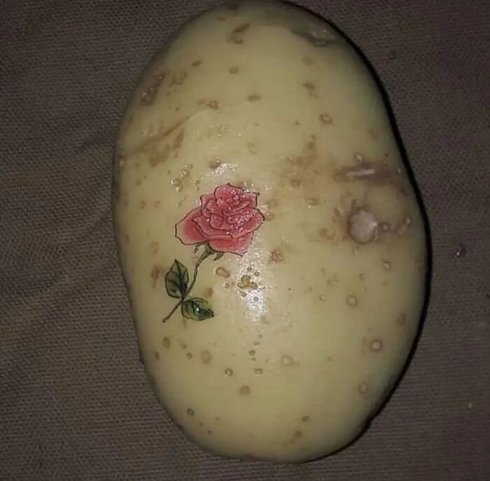 2. Tatted potato