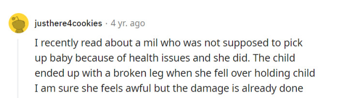 That's a classic case of 