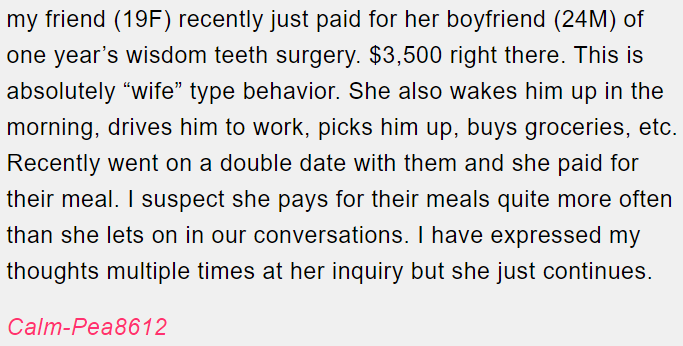 9. Paying for surgery and providing care.