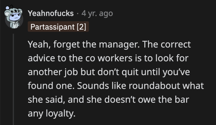 Like OP, they could have made those promises under heightened emotions.