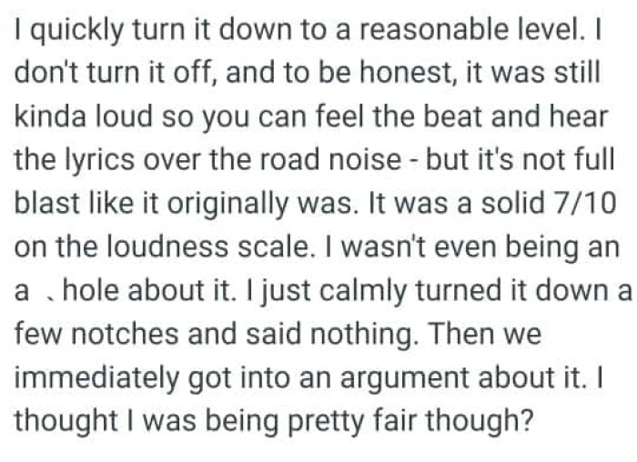 They got into an argument