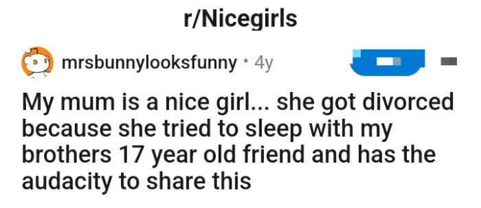 Here is how the OP kicked off the headline