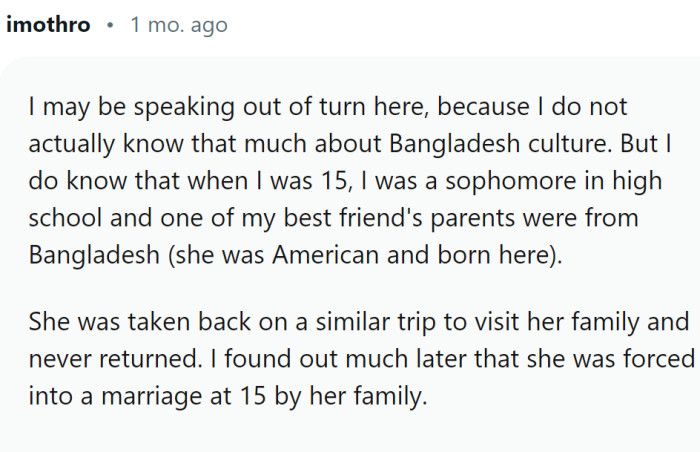 This is a scary story: