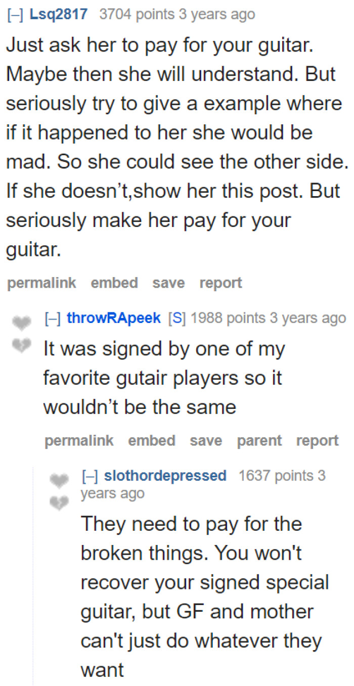 Imagine your most cherished possessions getting damaged by children.